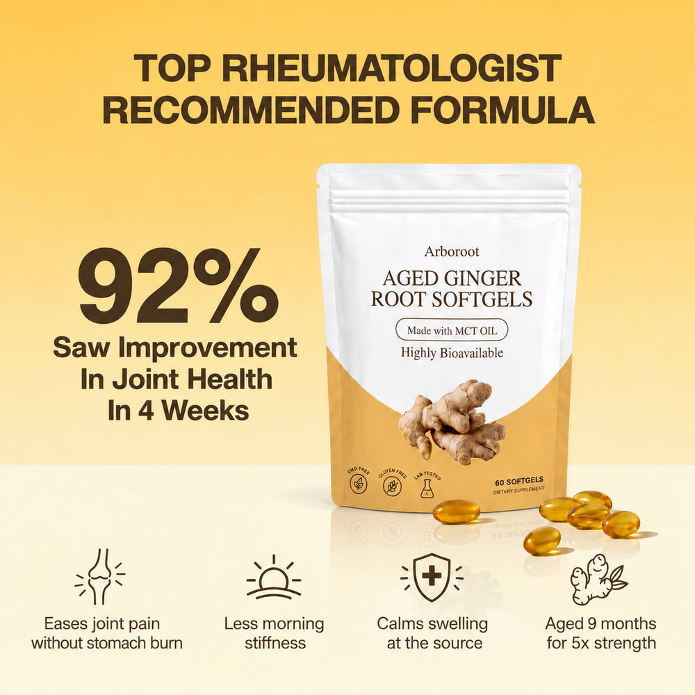 Arboroot® Aged Ginger Root Softgels